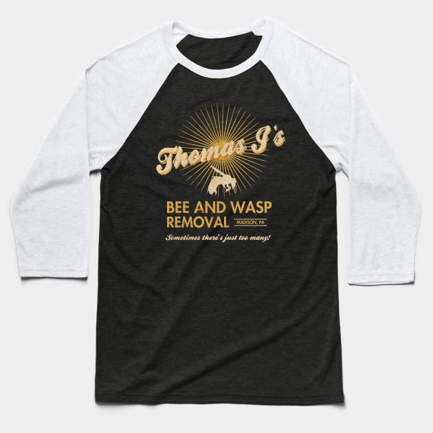 Bees Removal - My Girl Baseball T-Shirt by karutees